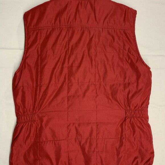 Kirkland Lined Red Zip-Up Jacket SMALL - Picture 8 of 8